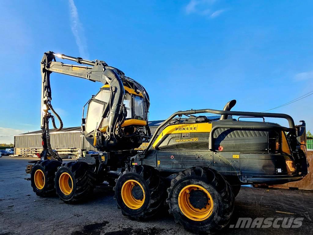 Ponsse Scorpion King Miško technika (Harvesteriai)