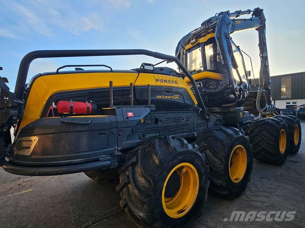 Ponsse Scorpion King Miško technika (Harvesteriai)