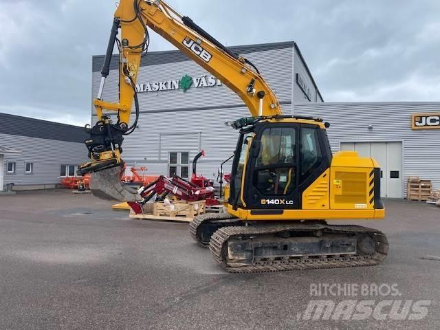 JCB 140 X Vikšriniai ekskavatoriai
