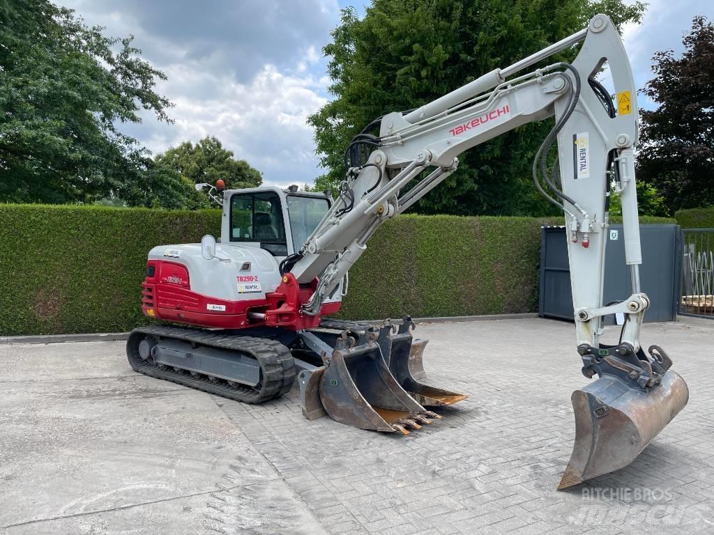 Takeuchi TB290-2 Mini ekskavatoriai < 7 t