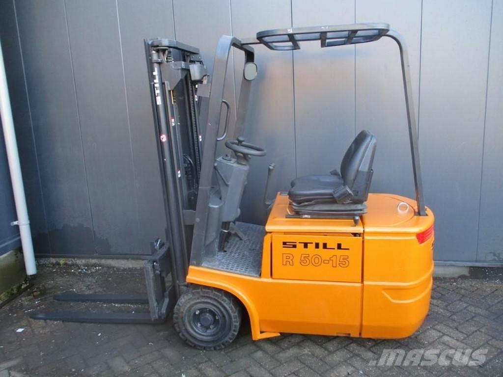 Still R 50-15 Elektriniai šakiniai krautuvai