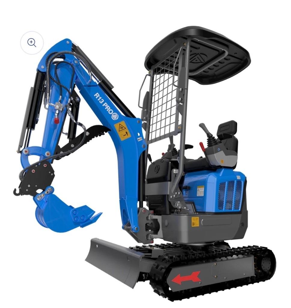 Rippa R13 PRO Mini ekskavatoriai < 7 t
