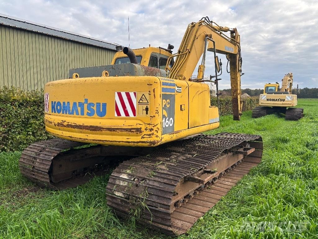 Komatsu PC 160-6K Vikšriniai ekskavatoriai