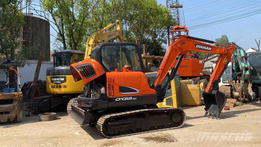 Doosan DX 55 Mini ekskavatoriai < 7 t