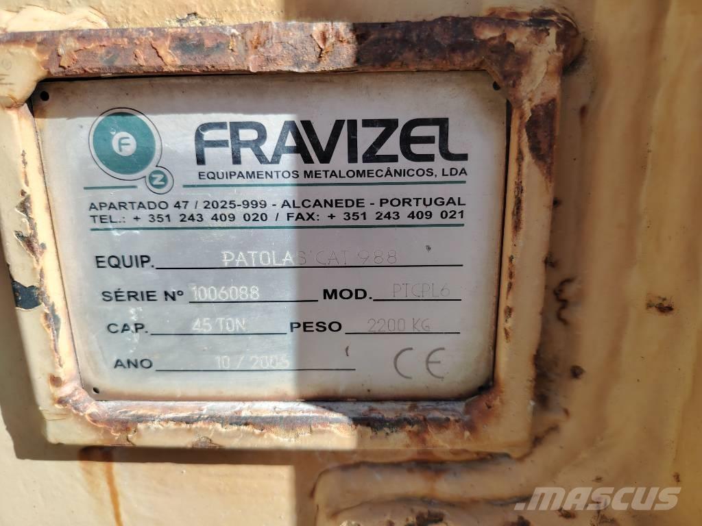 CAT 988 F Naudoti ratiniai krautuvai