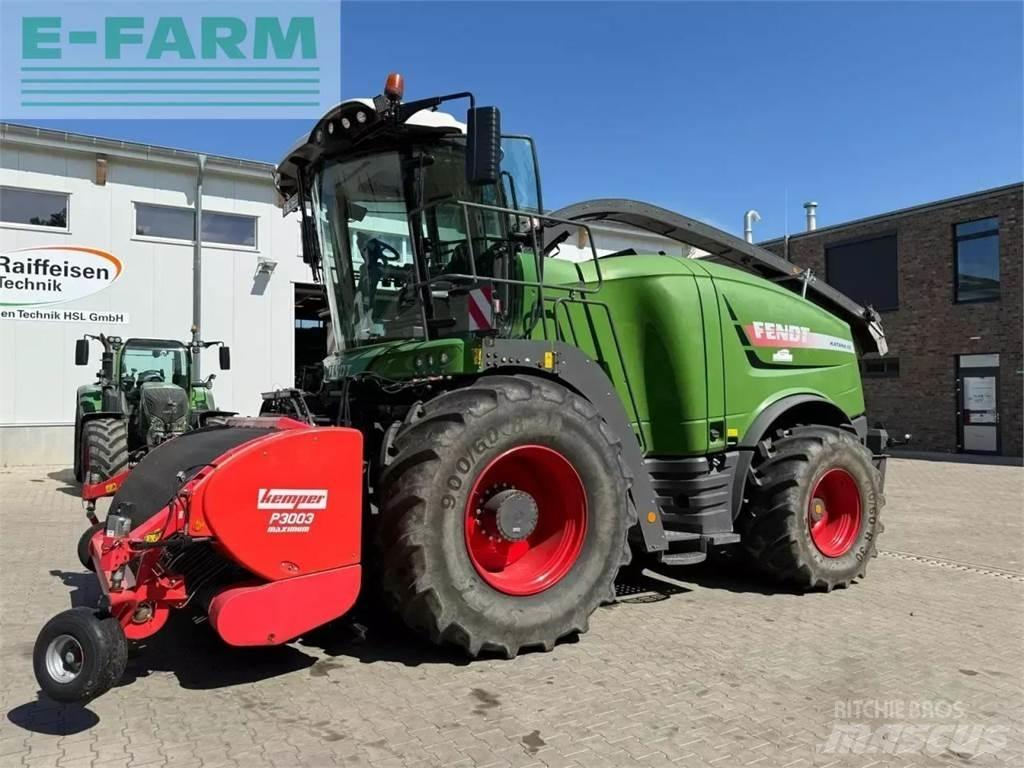 Fendt katana 65 s4 Pašarų ruošimo technika