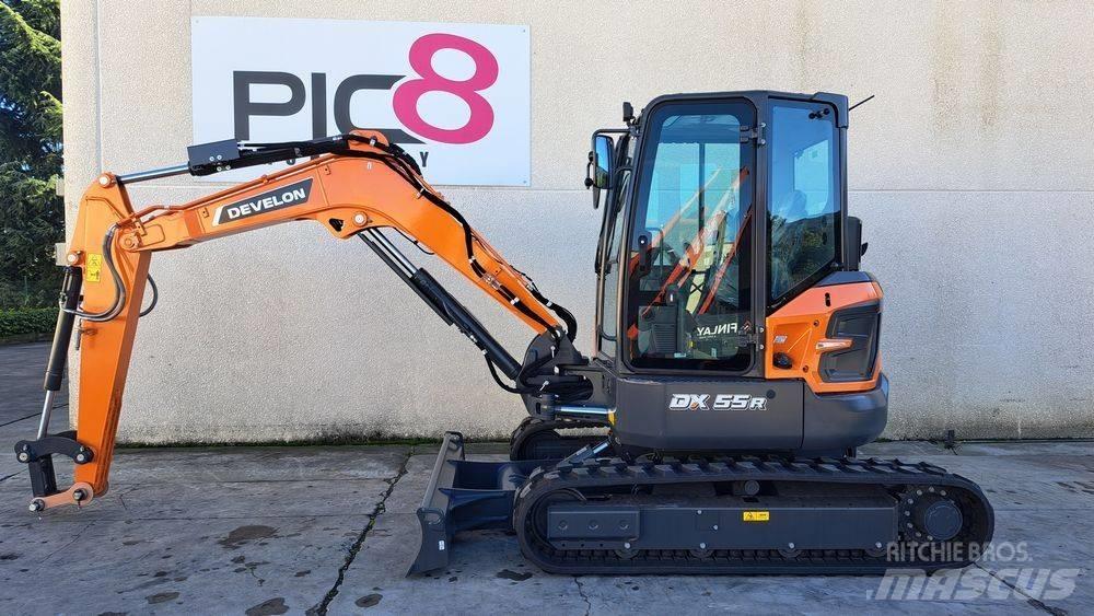 Develon DX 55 R-7 Mini ekskavatoriai < 7 t