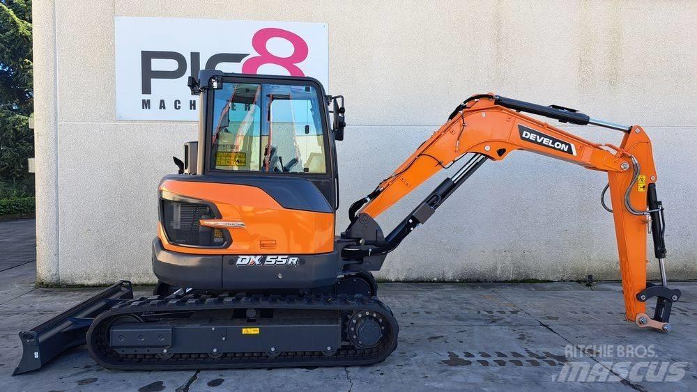Develon DX 55 R-7 Mini ekskavatoriai < 7 t