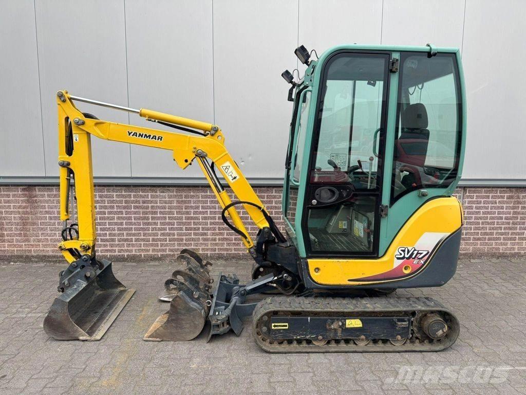 Yanmar YAN SV17EX Mini ekskavatoriai < 7 t
