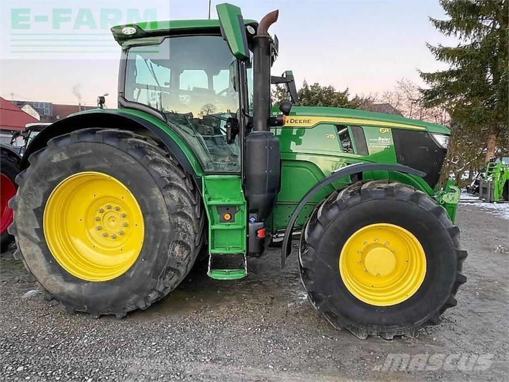 John Deere 6r 215 Traktoriai