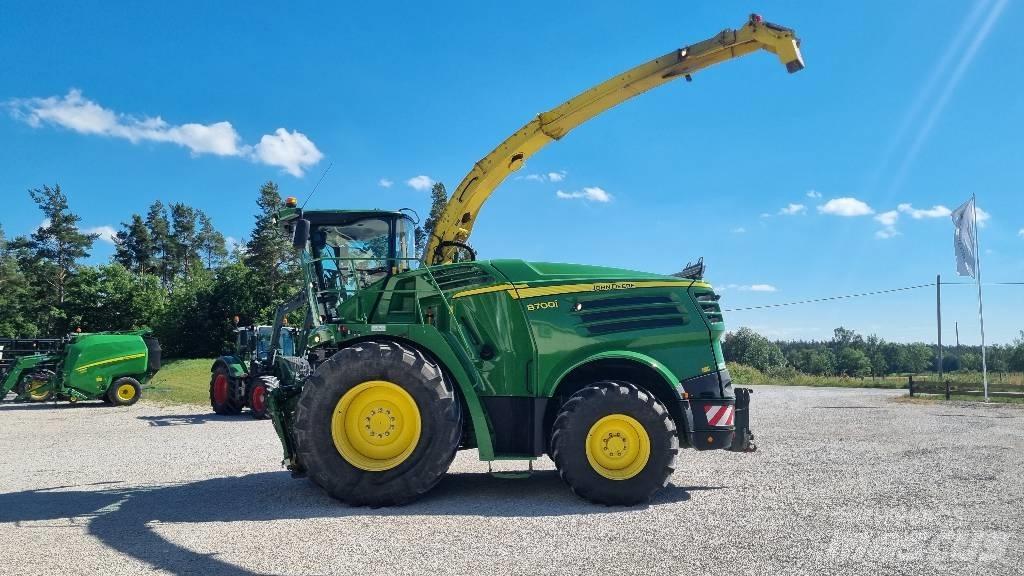 John Deere 8700i Pašarų ruošimo technika