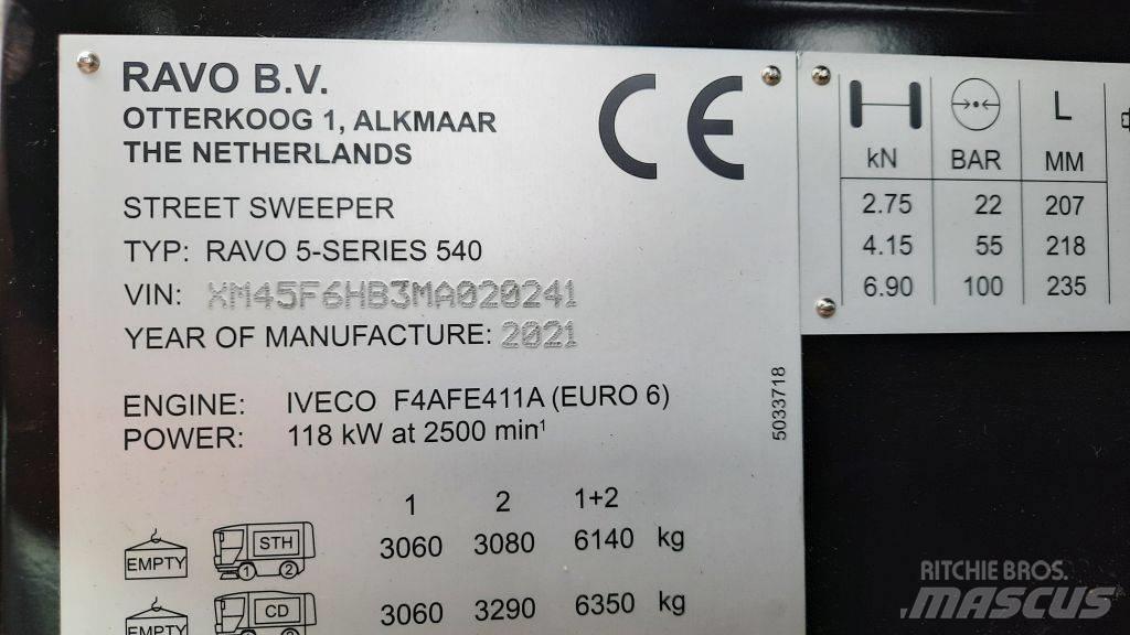 Ravo 540STH Šlavimo technika