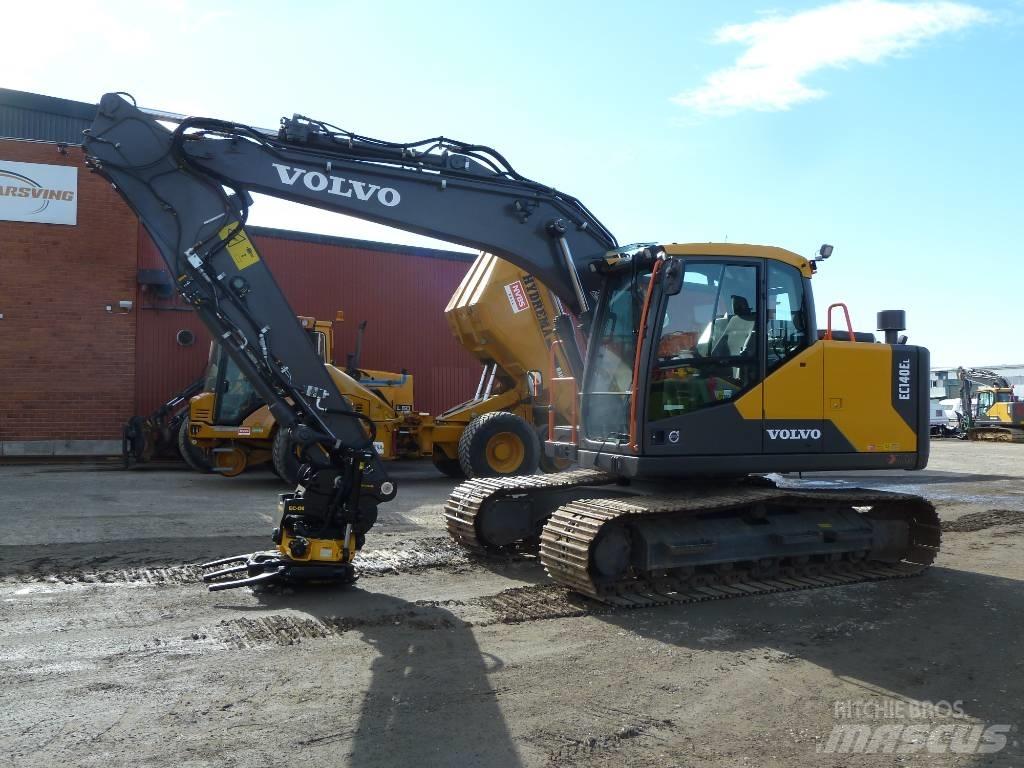 Volvo EC140EL Vikšriniai ekskavatoriai