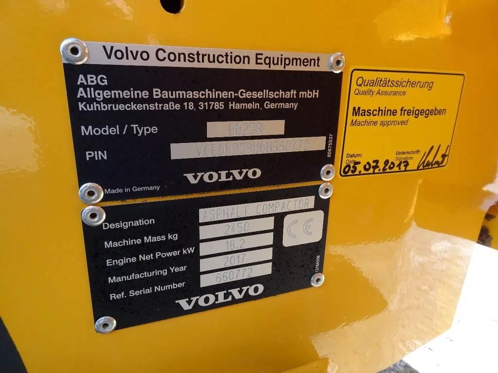 Volvo DD25B Porinių būgnų volai