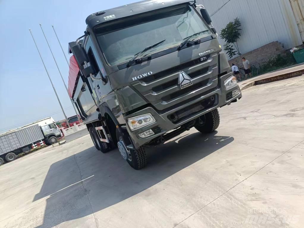 Howo 371 6x4 Savivarčių priekabų vilkikai