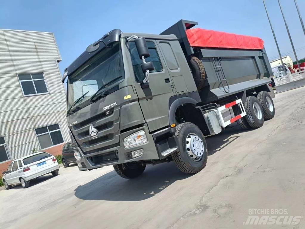 Howo 371 6x4 Savivarčių priekabų vilkikai