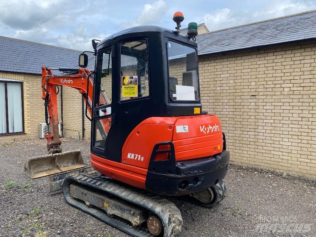Kubota Kx71 Mini ekskavatoriai < 7 t