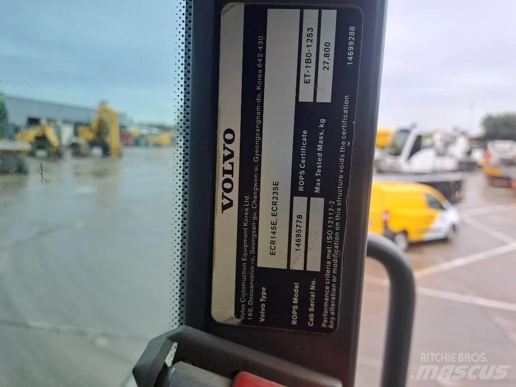 Volvo ECR235EL Vikšriniai ekskavatoriai