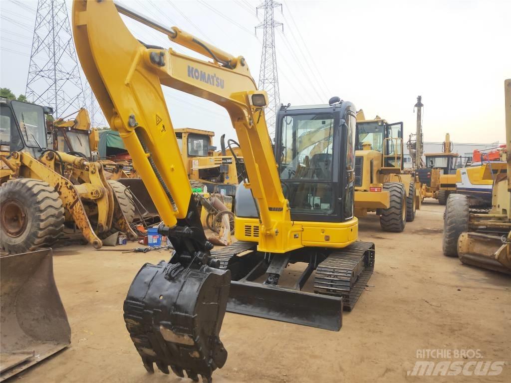 Komatsu PC 55 Vikšriniai ekskavatoriai