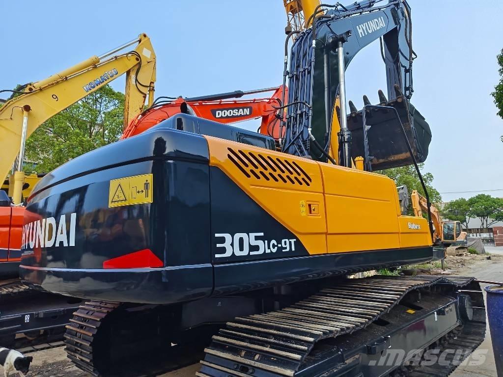 Hyundai R305LC-9T Vikšriniai ekskavatoriai