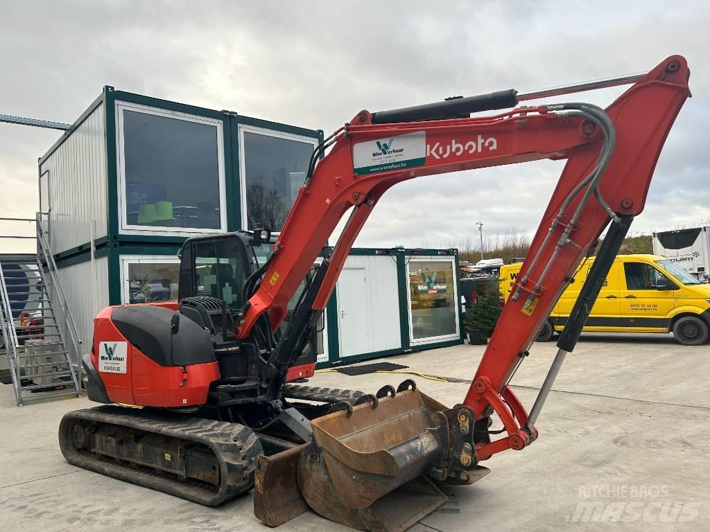 Kubota KX 080-4 Vidutinės galios ekskavatoriai 7-12 t