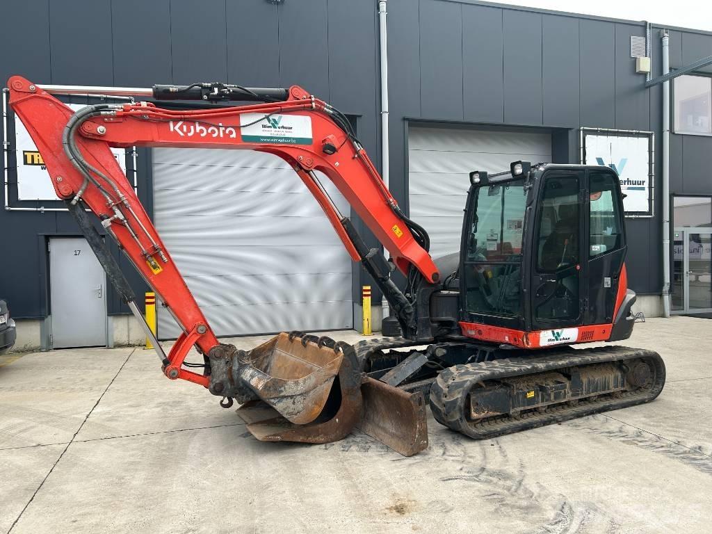 Kubota KX 080-4 Vidutinės galios ekskavatoriai 7-12 t