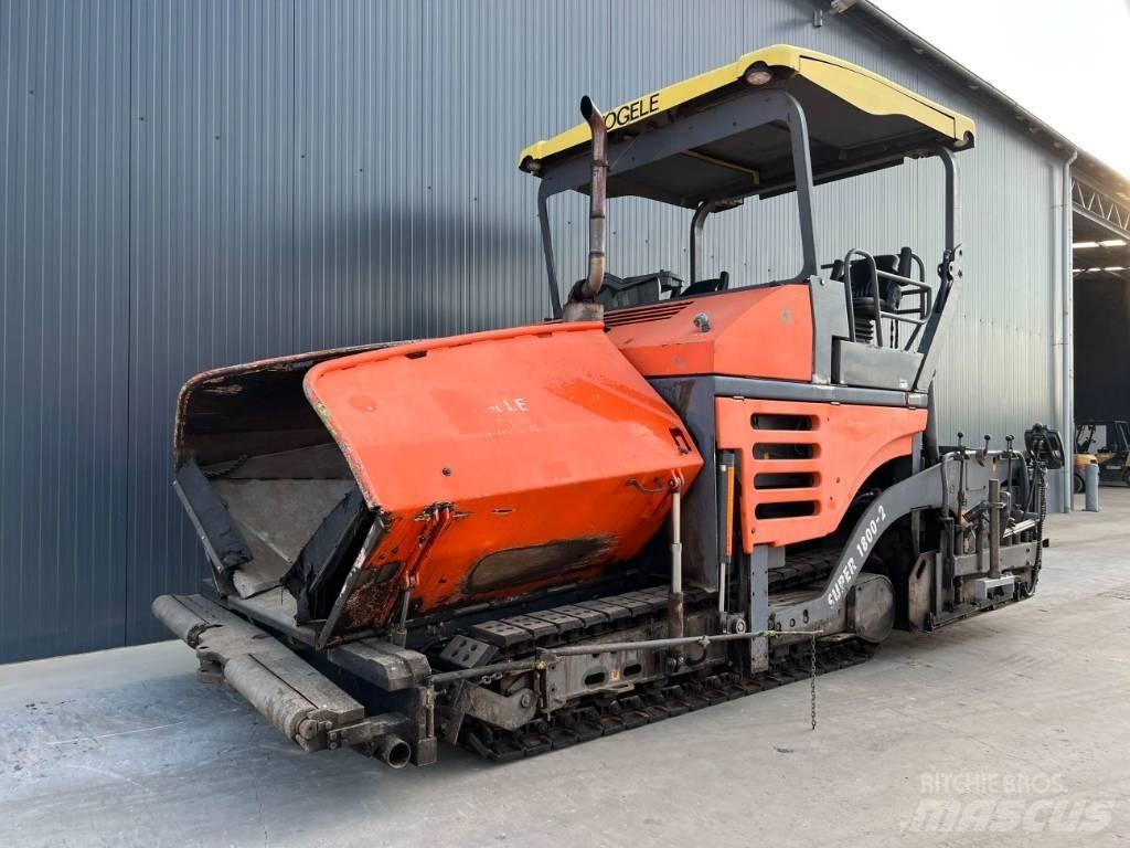 Vögele SUPER 1800-2 Asfalto klotuvai