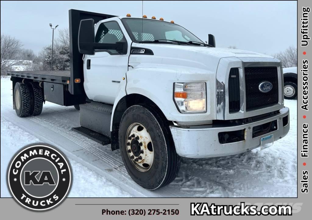 Ford F 650 SD Platformos/ Pakrovimas iš šono