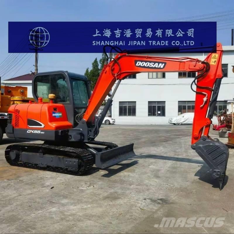 Doosan DX 55 Mini ekskavatoriai < 7 t