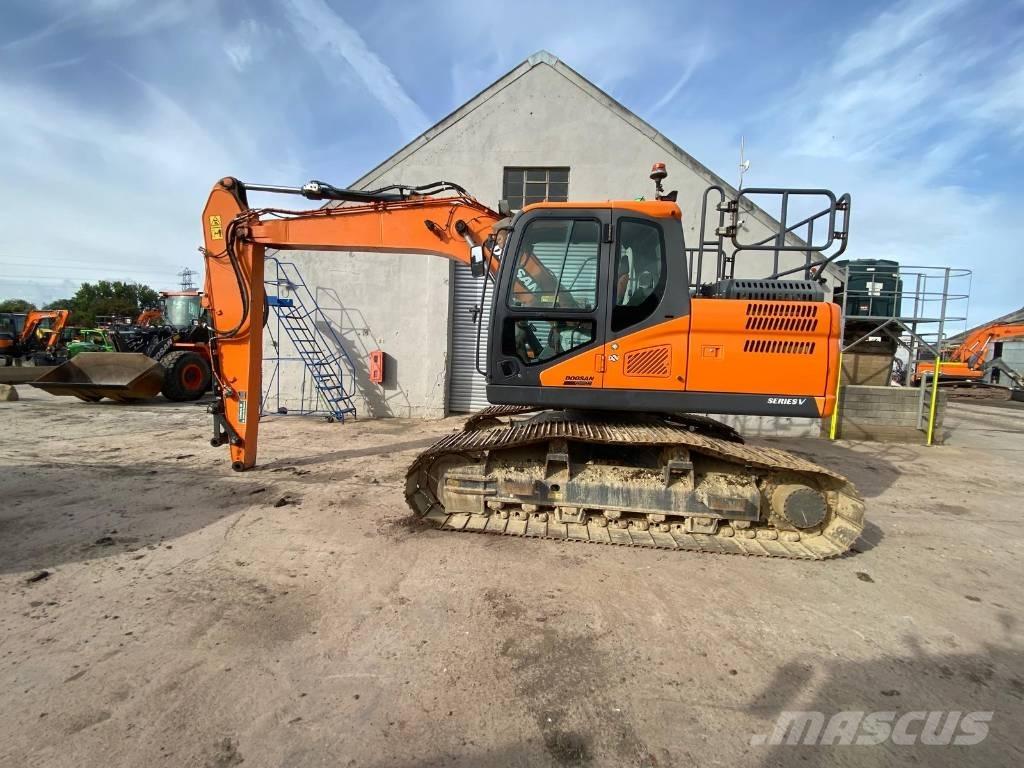 Doosan DX 160 LC Vikšriniai ekskavatoriai