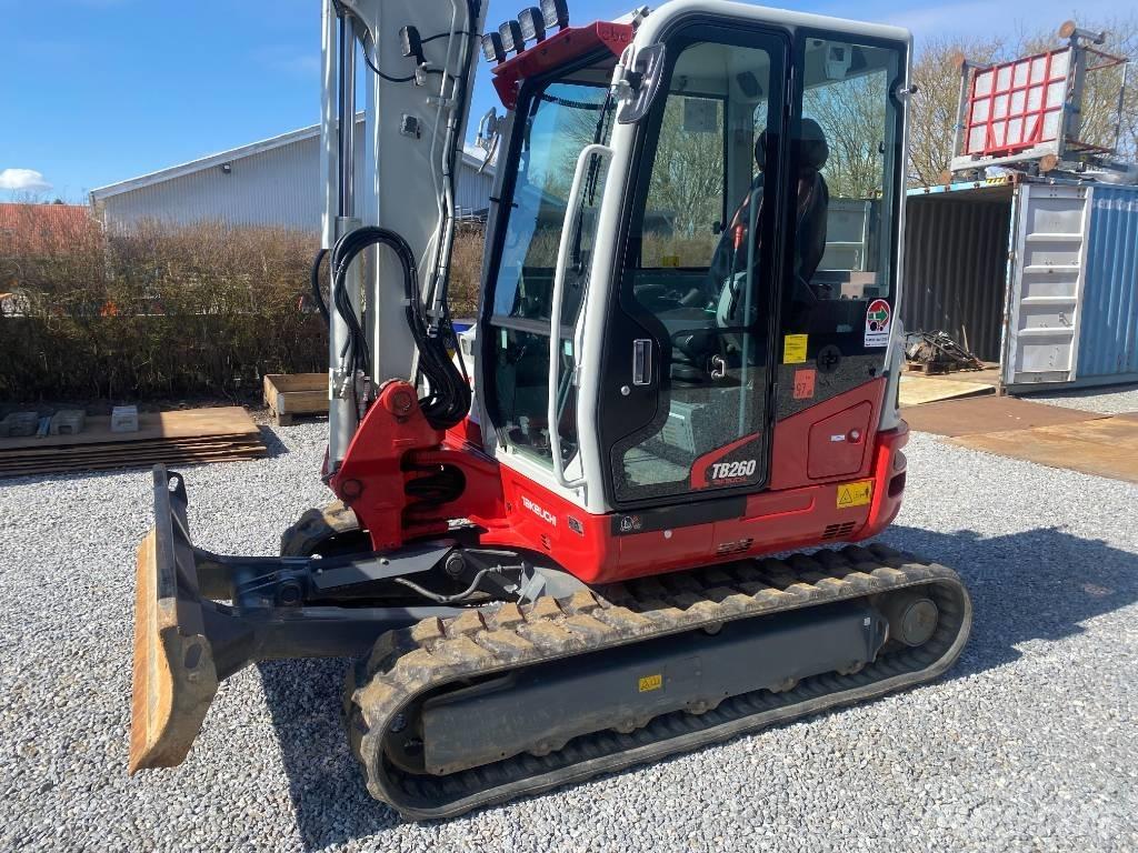 Takeuchi TB 260 Mini ekskavatoriai < 7 t