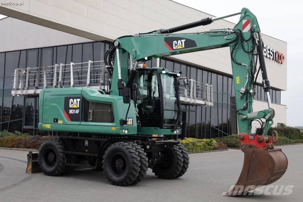 CAT M314F Ratiniai ekskavatoriai