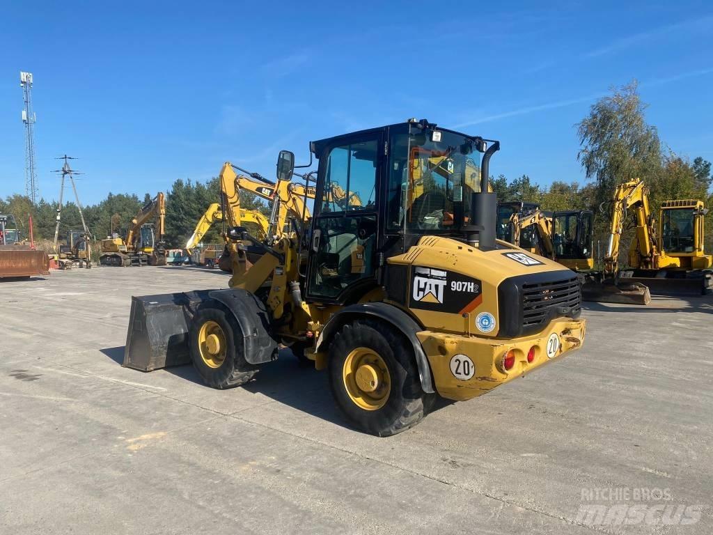 CAT 907 H 2 Naudoti ratiniai krautuvai