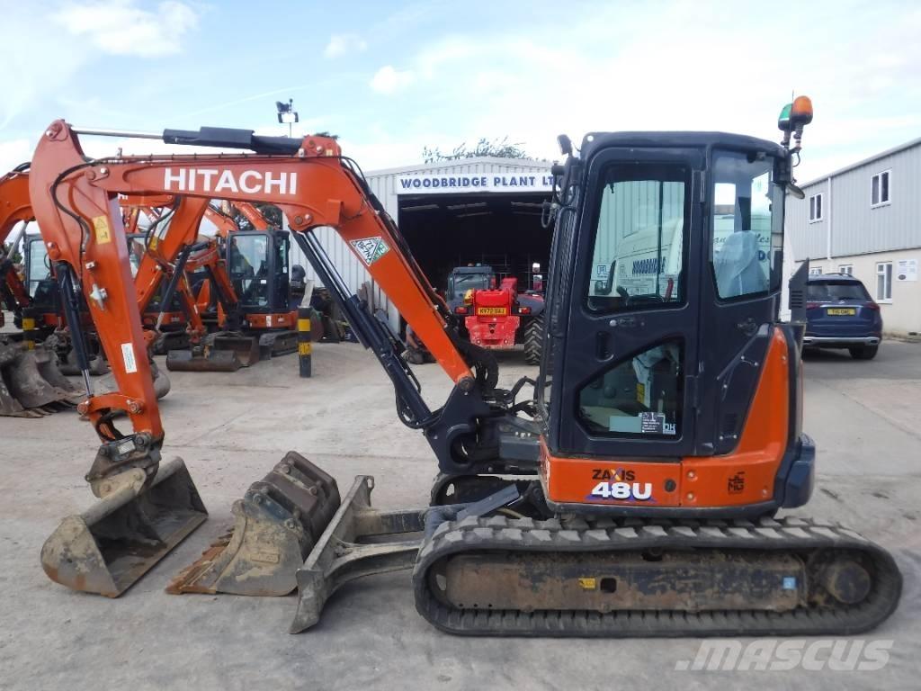 Hitachi ZX 48 U-6 Mini ekskavatoriai < 7 t