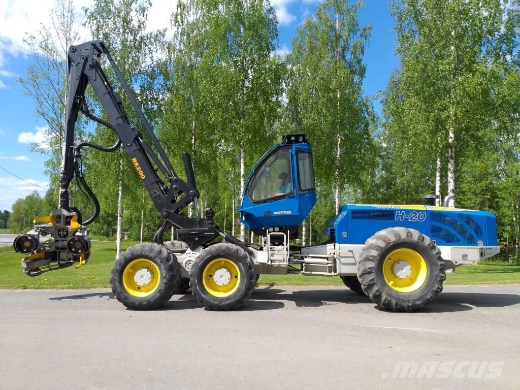Rottne H20 Miško technika (Harvesteriai)