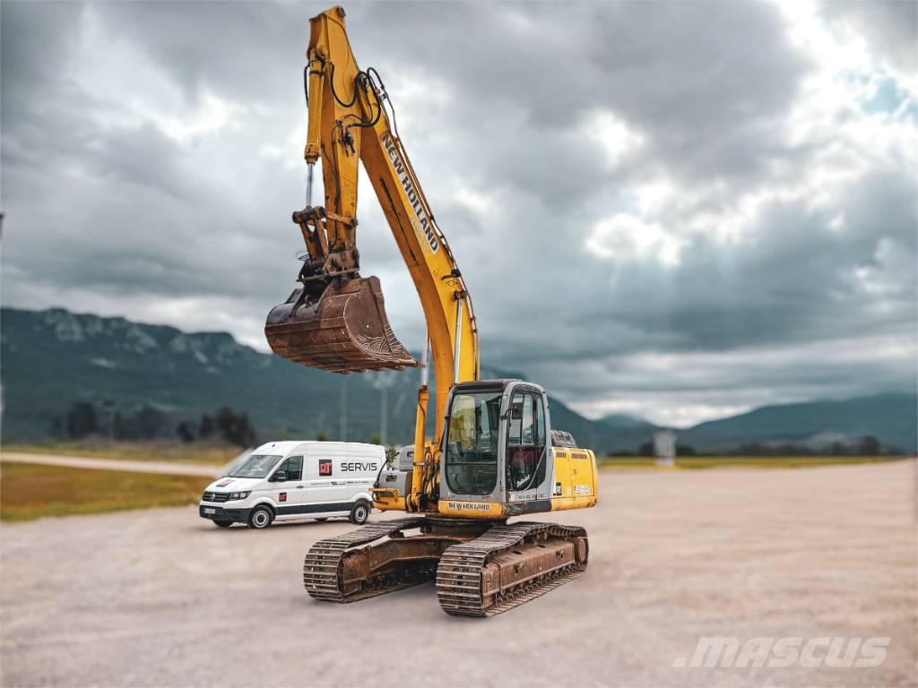 New Holland E 245 B Vikšriniai ekskavatoriai