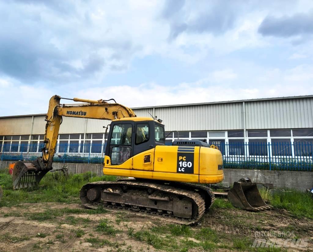 Komatsu PC 160 LC-7K Vikšriniai ekskavatoriai