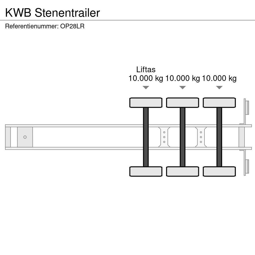  Kwb Stenentrailer Kitos puspriekabės