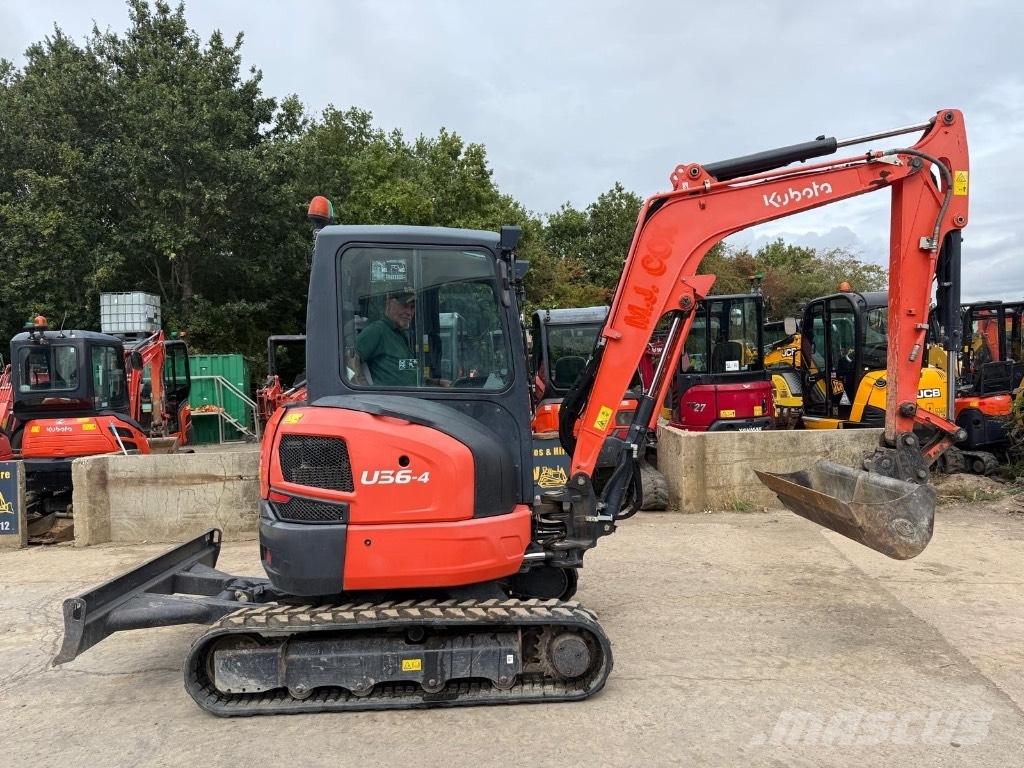 Kubota U 36-4 Mini ekskavatoriai < 7 t