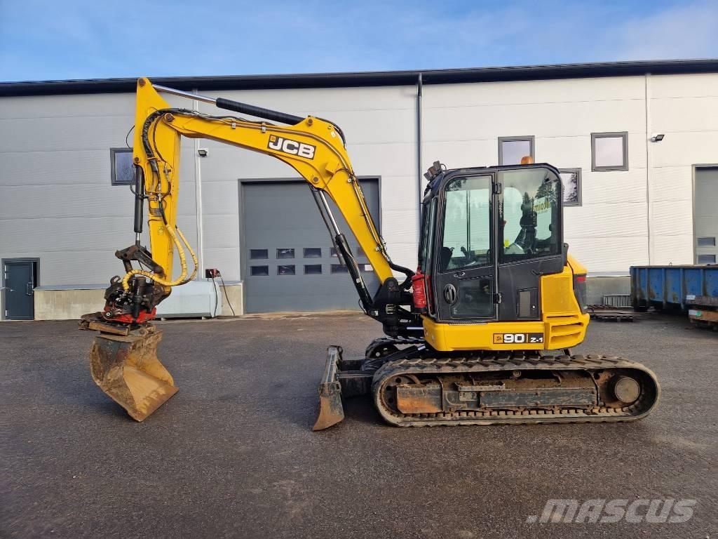 JCB 90 Z-1 Vidutinės galios ekskavatoriai 7-12 t