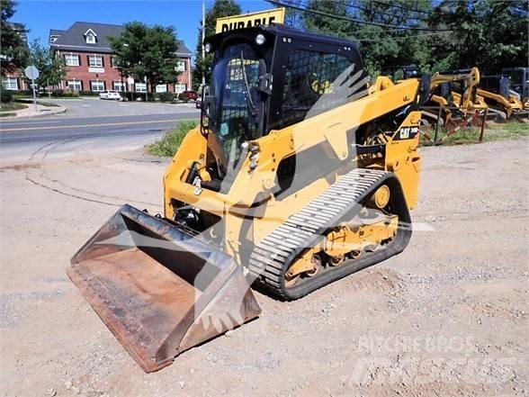 CAT 249D Krautuvai su šoniniu pasukimu