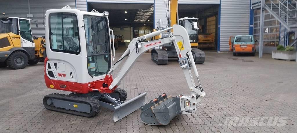 Takeuchi TB 216 A Mini ekskavatoriai < 7 t