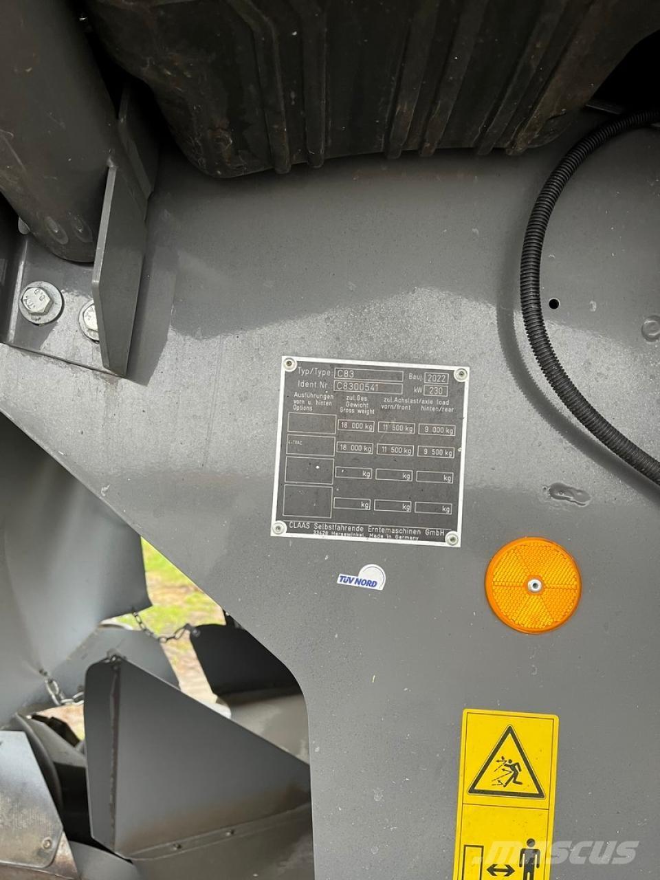 CLAAS Lexion 5300 Derliaus nuėmimo kombainai