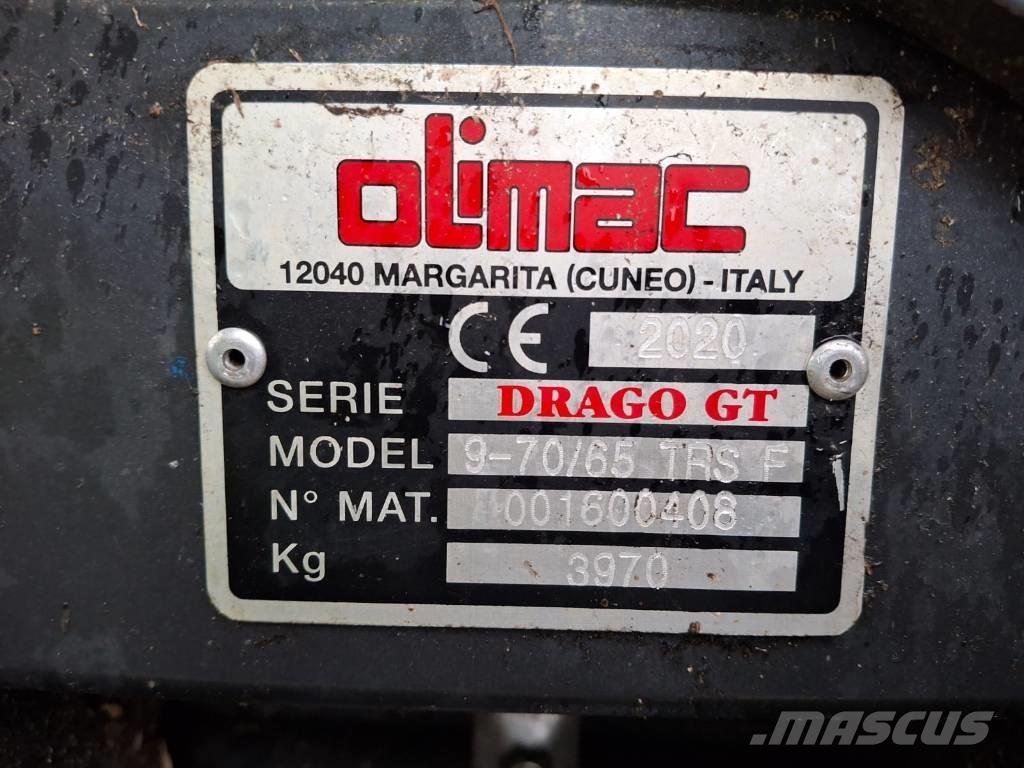 Olimac Drago GT 9 Derliaus nuėmimo kombainų galvos