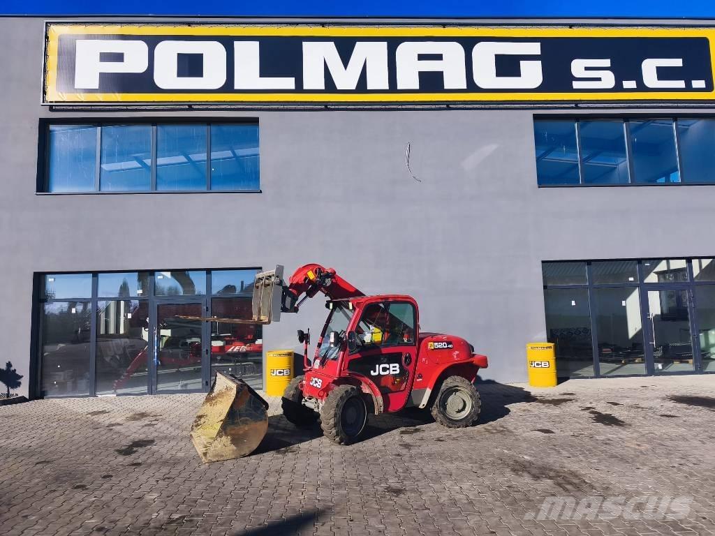 JCB 520-40 Teleskopiniai krautuvai