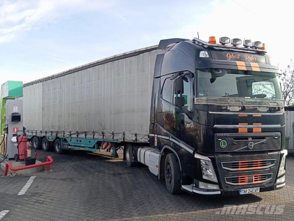 Volvo FH 500 Platformos/ Pakrovimas iš šono