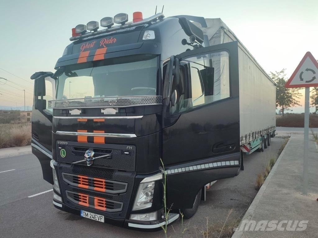 Volvo FH 500 Platformos/ Pakrovimas iš šono