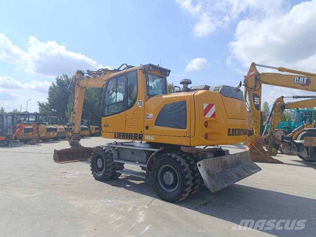 Liebherr A 916 Ratiniai ekskavatoriai