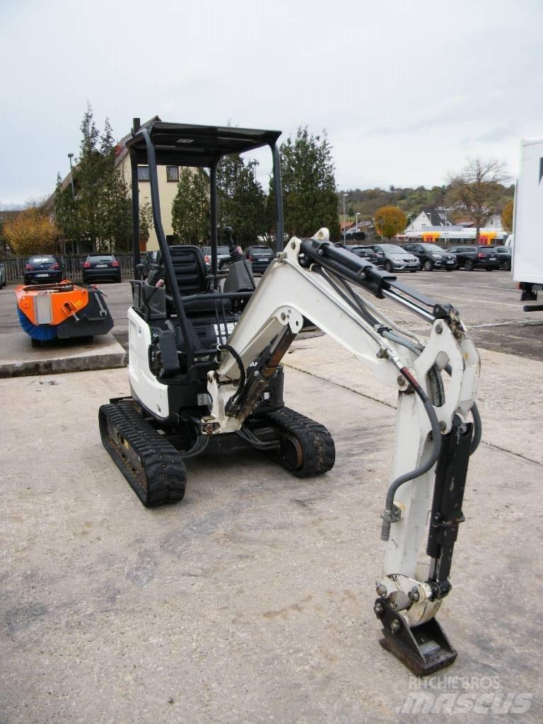 Yanmar Vio 17 Mini ekskavatoriai < 7 t