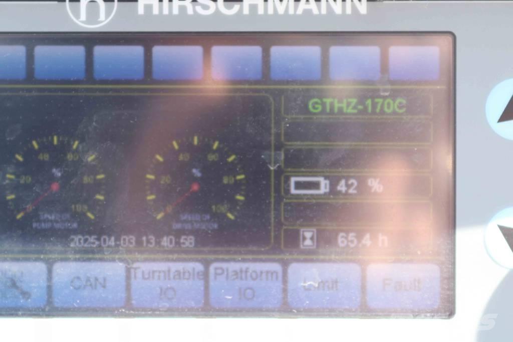 Hangcha GTHZ 170 C Alkūniniai keltuvai